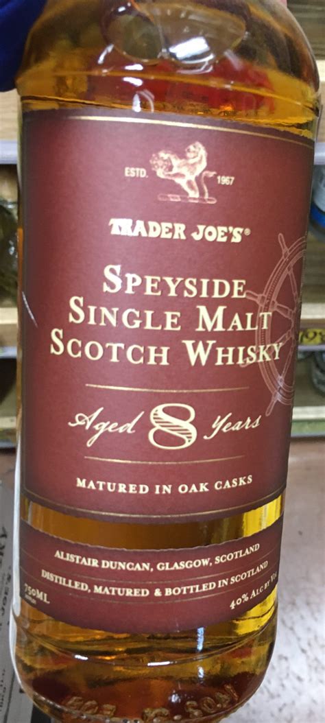 trader joe's whiskey selection.